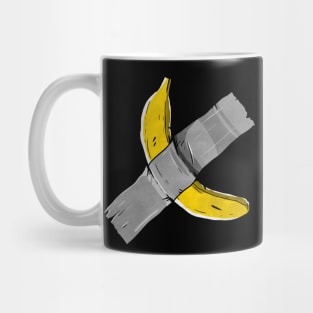 Banana Duct tape on the shirt Mug